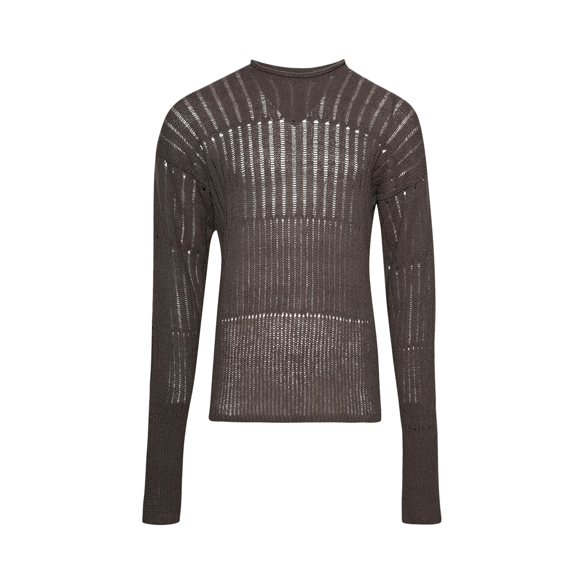 Pre-owned Rick Owens Oversized Pull Sweater 'dust' | Brown | Men's Size L