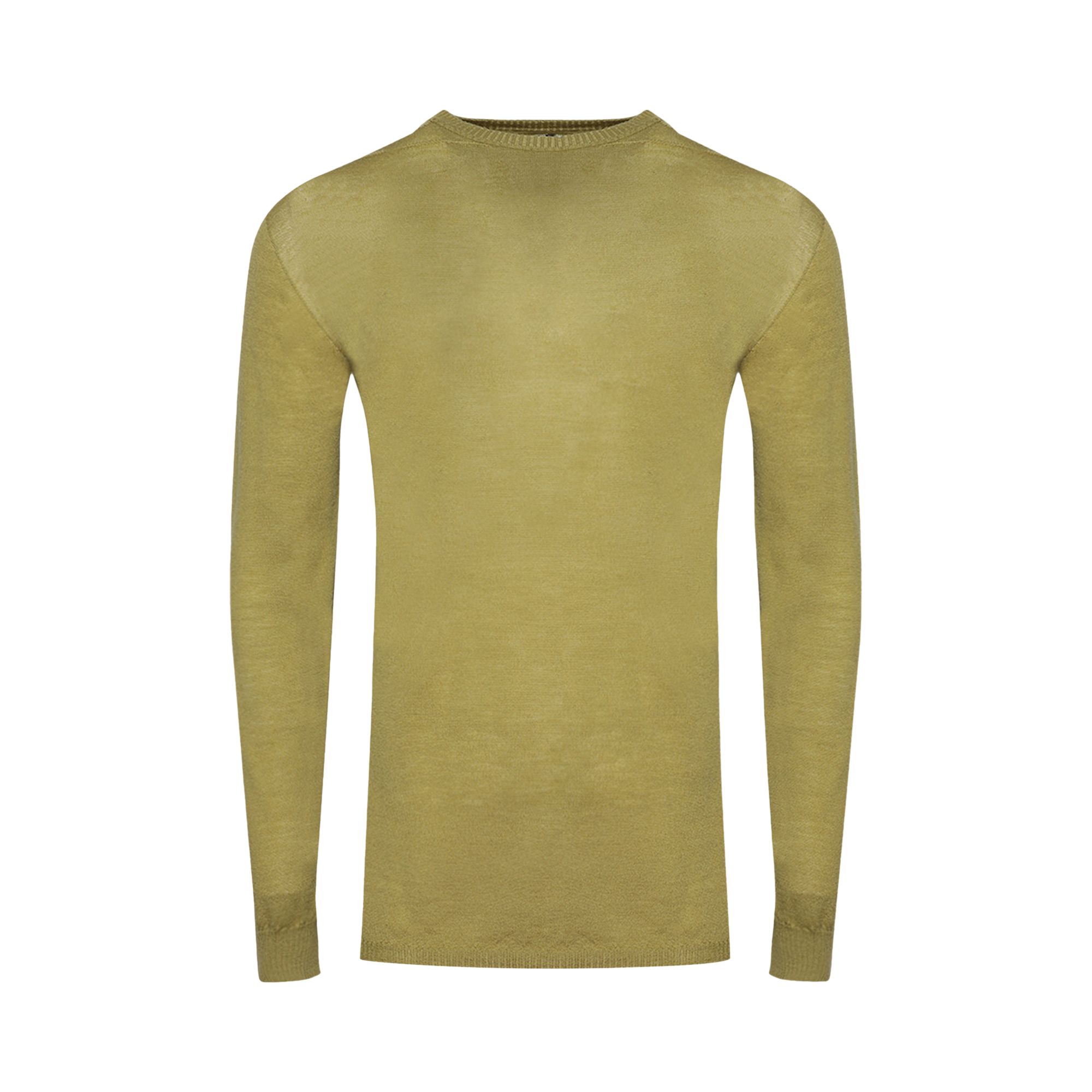 Pre-owned Rick Owens Oversized Level Sweater 'acid' | Green | Men's Size M