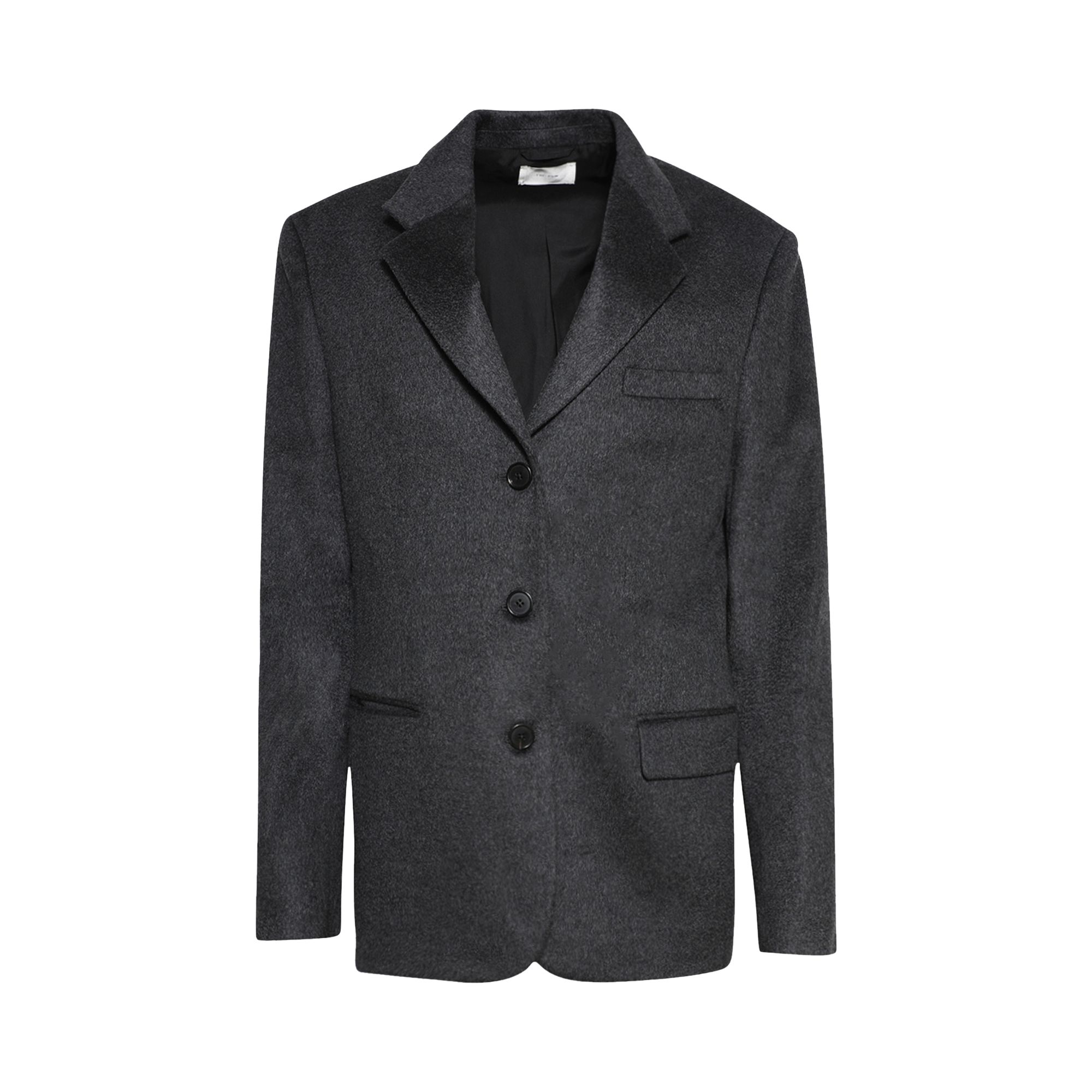 Pre-owned The Row Lasonne Jacket 'charcoal Melange' | Grey | Women's Size 2