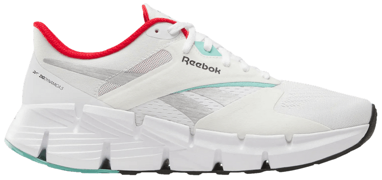 Reebok Wmns Zig Dynamica 5 White AI Aqua