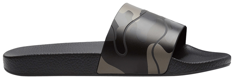 Valentino Slider Black Camouflage