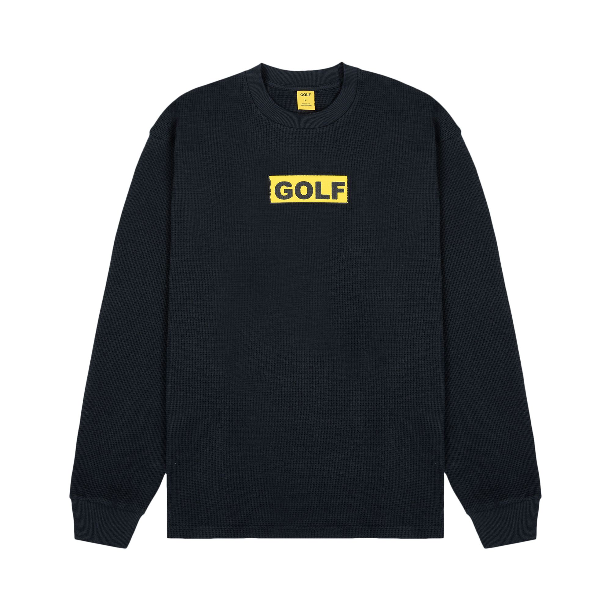 Pre-owned Golf Wang Collage Long-sleeve Thermal 'black' | Men's Size Xl