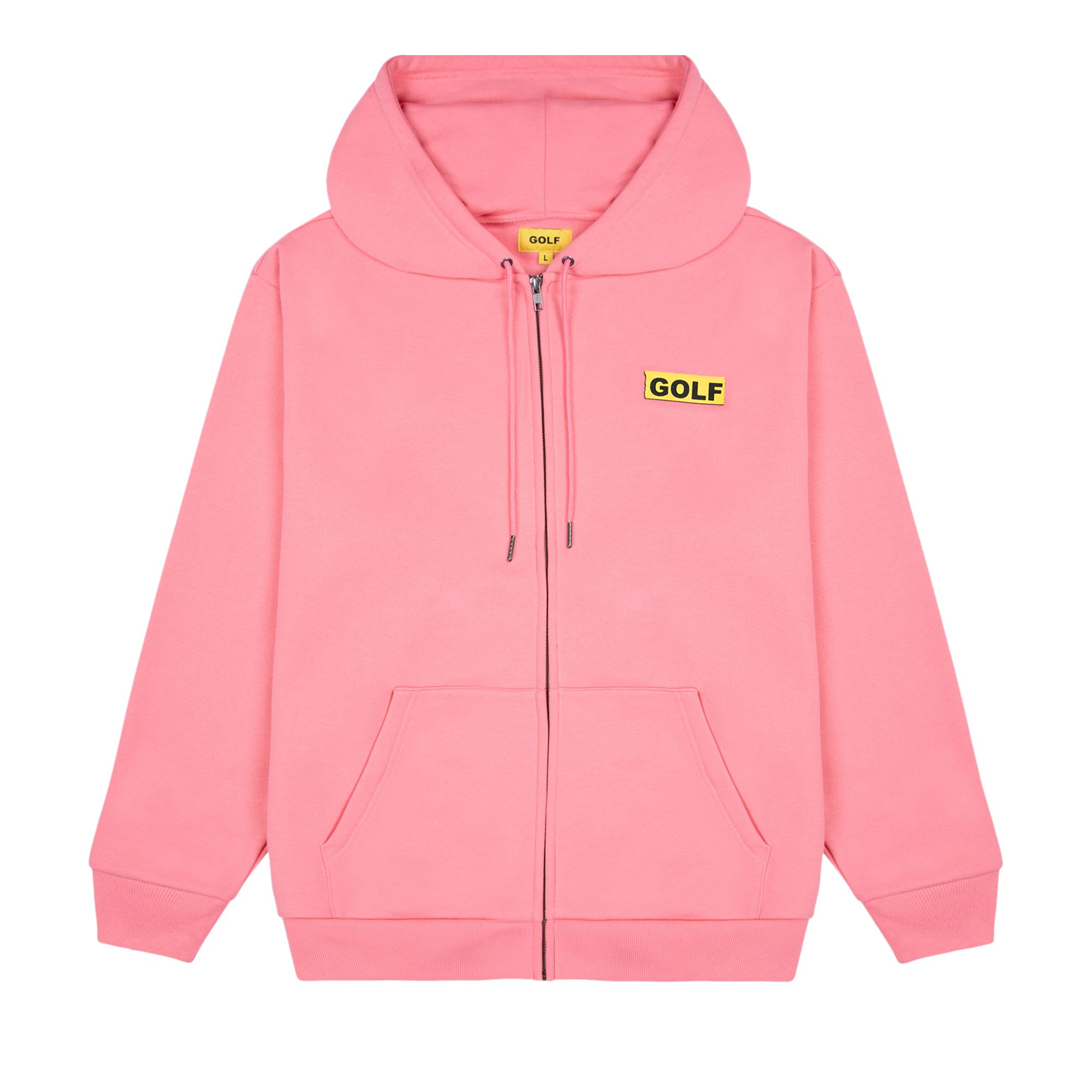 Pre-owned Golf Wang Collage Zip Up Hoodie 'pink' | Men's Size M