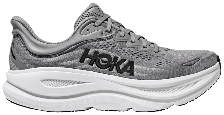 HOKA Bondi 9 Galactic Stellar Grey