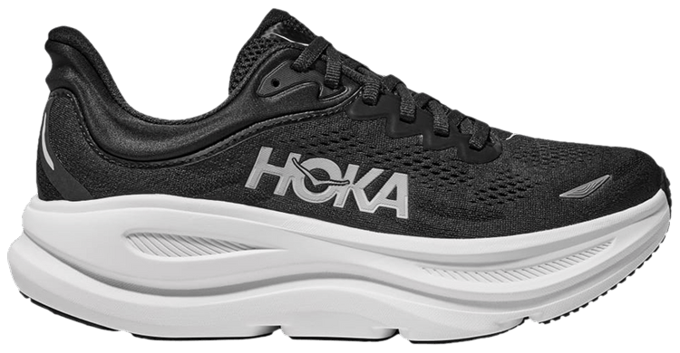 HOKA Wmns Bondi 9 Black White