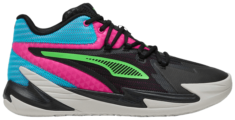 Puma Dagger Black Fluro Pink