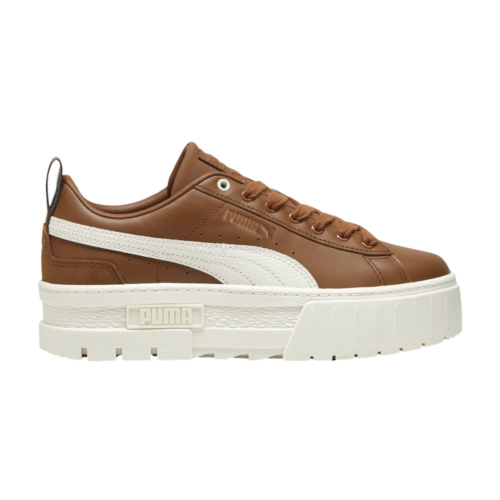 Pre-owned Puma Wmns Mayze Luxe 'haute Coffee' | Brown | Women's Size 9.5