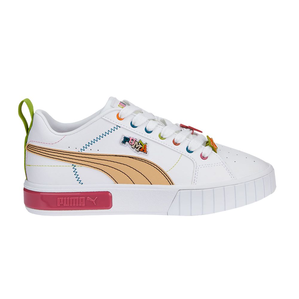 Pre-owned Puma Wmns Cali Star 'pierced' | White | Women's Size 10