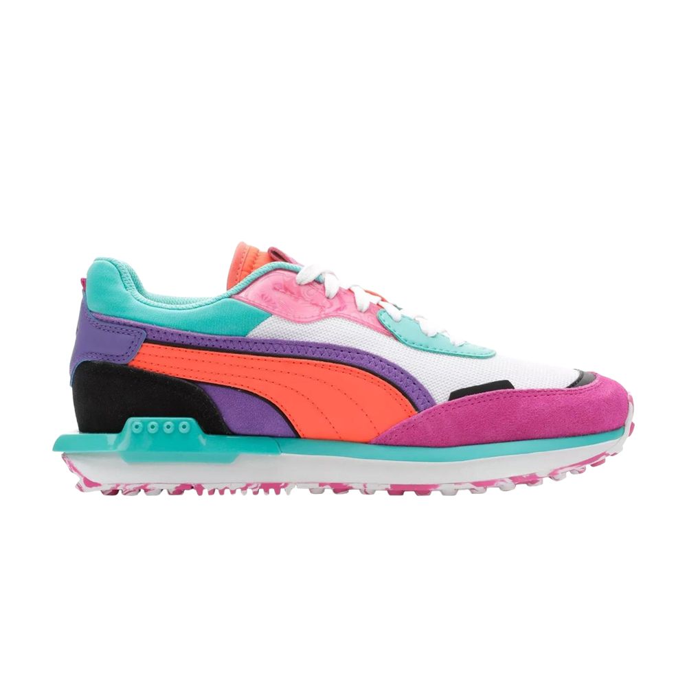 Puma Wmns City Rider 'Hypnotize' | White | Women's Size 8 - 387120-01