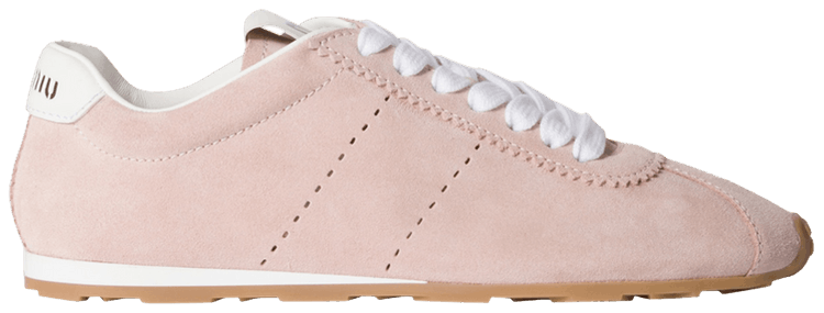 スニーカー MIU MIU 5E114E_054_F0615 PLUME SUEDE SNEAKERS Buy Miu Miu Wmns Plume Suede Sneaker 'Orchid Pink' - 5E114E