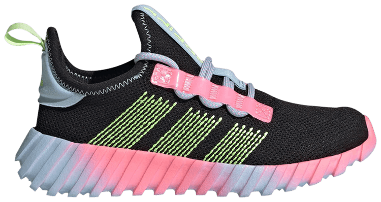 adidas Kaptir Flow K Black Yellow Clear Sky