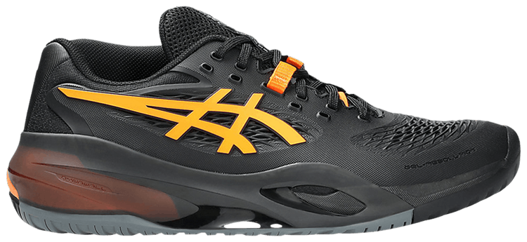 Asics Gel Resolution X Black Shocking Orange