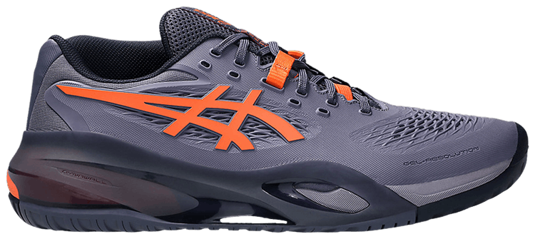 ASICS Gel Resolution X Greyish Purple Nova Orange