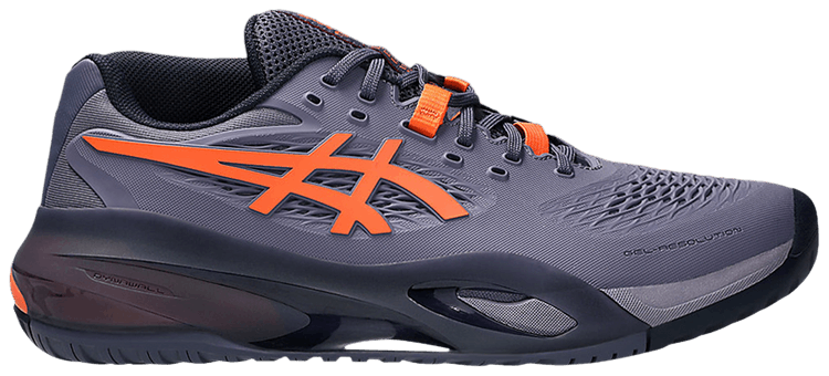 ASICS Gel Resolution X Wide Greyish Purple Nova Orange