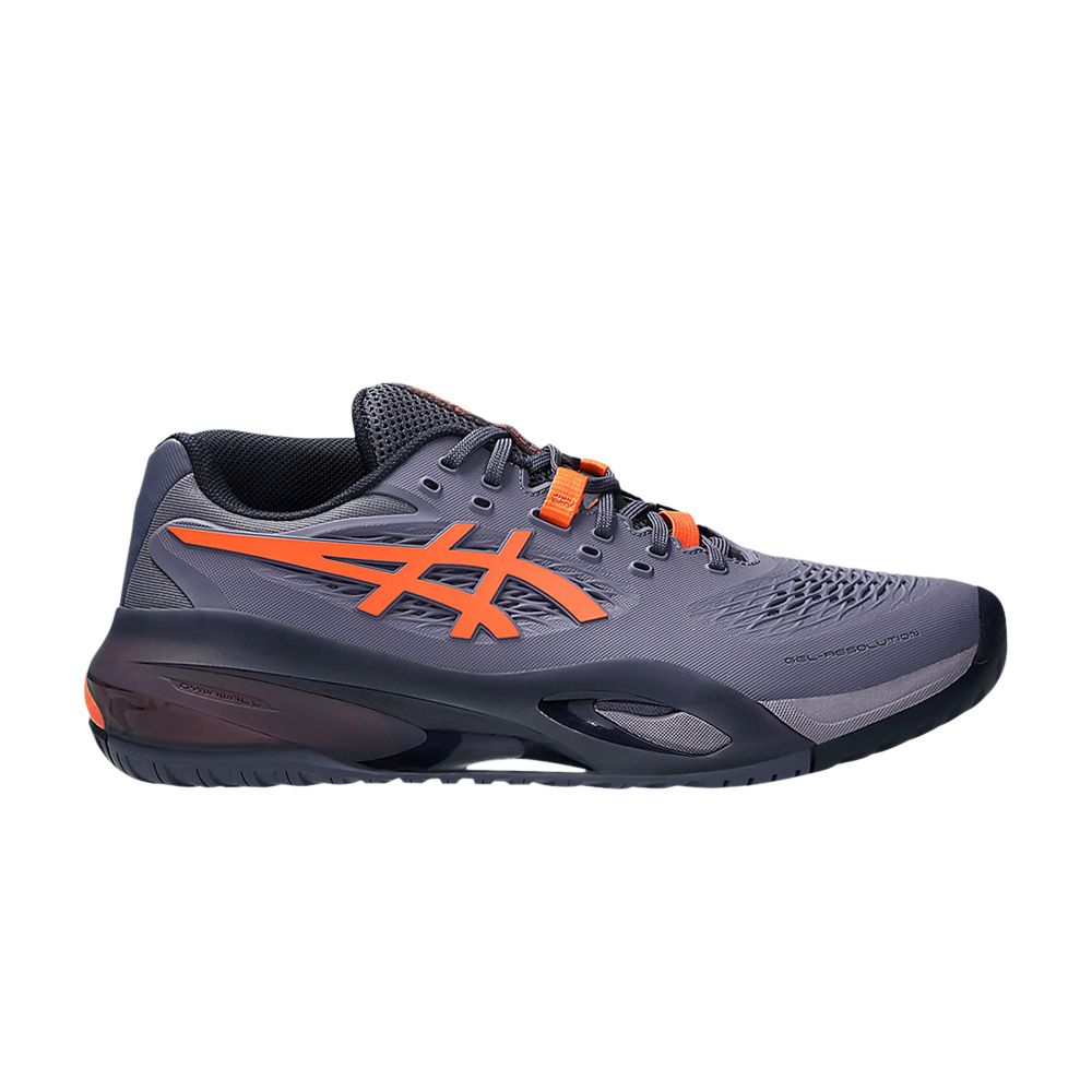 ASICS Gel Resolution X Wide 'Greyish Purple Nova Orange' | Men's Size 8 - 1041A487-500