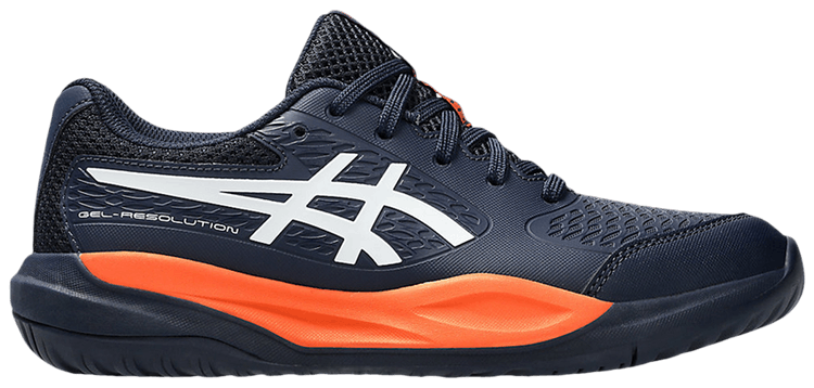 Asics Gel Resolution X GS Midnight White