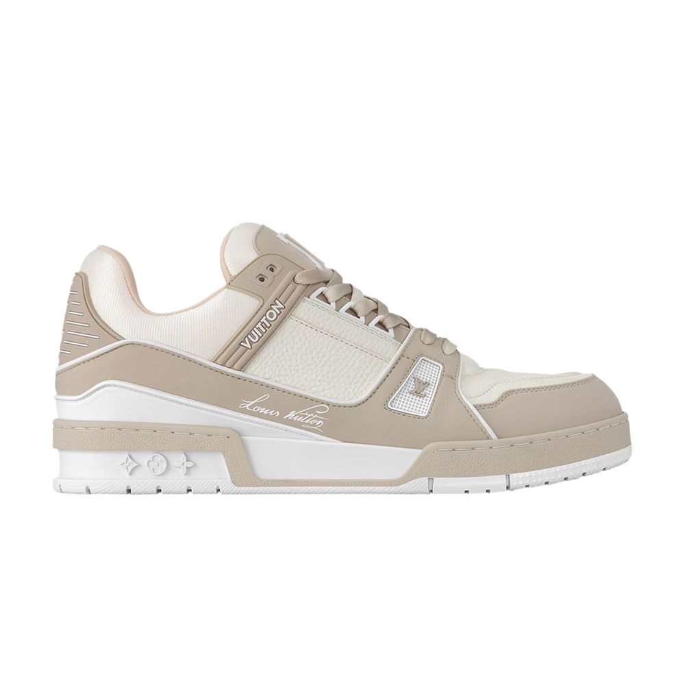 Louis Vuitton Trainer Sneaker 'Beige' | Cream | Men's Size 9 - 1ADHDD