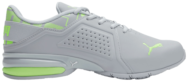 Puma Viz Runner Repeat Platinum Grey Fizzy Lime