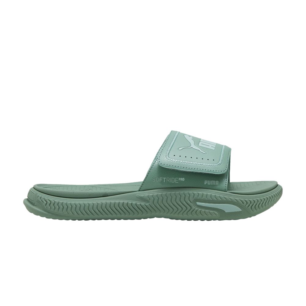Puma Softride Pro 24 V Slide 'Green Moon' | Men's Size 9 - 395431-12