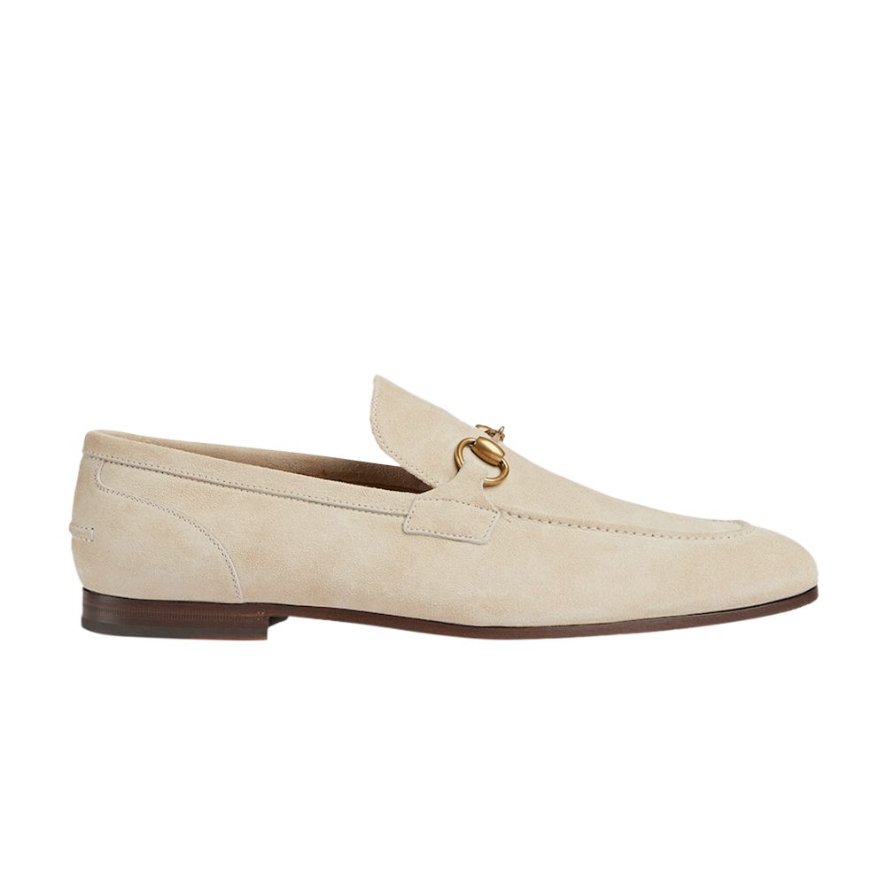 Gucci Jordaan Loafer 'Oatmeal' | Cream | Men's Size 7 - 406994-CH000-9511