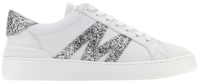 Moncler New Monaco Glitter Embellished White