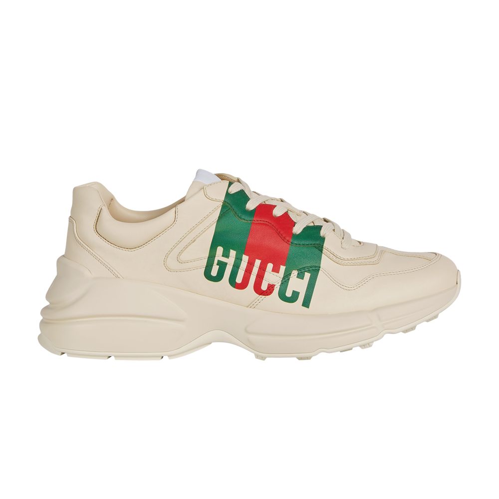 Gucci Rhyton 'Gucci Web - Ivory' | Cream | Men's Size 5 - 816179-UPG00-9522