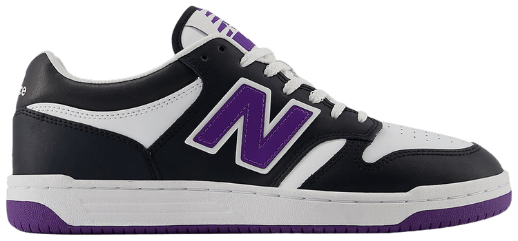 New Balance 480 Black White Purple