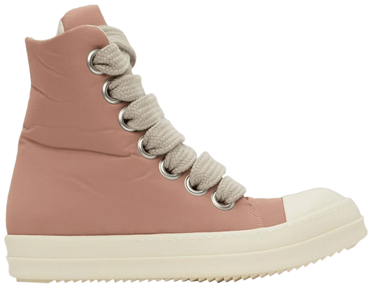 Rick Owens Lido DRKSHDW Jumbo Lace Puffer High Dark Pink Milk