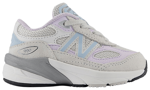 New Balance 990v6 Toddler Grey Matter Bright Lavender