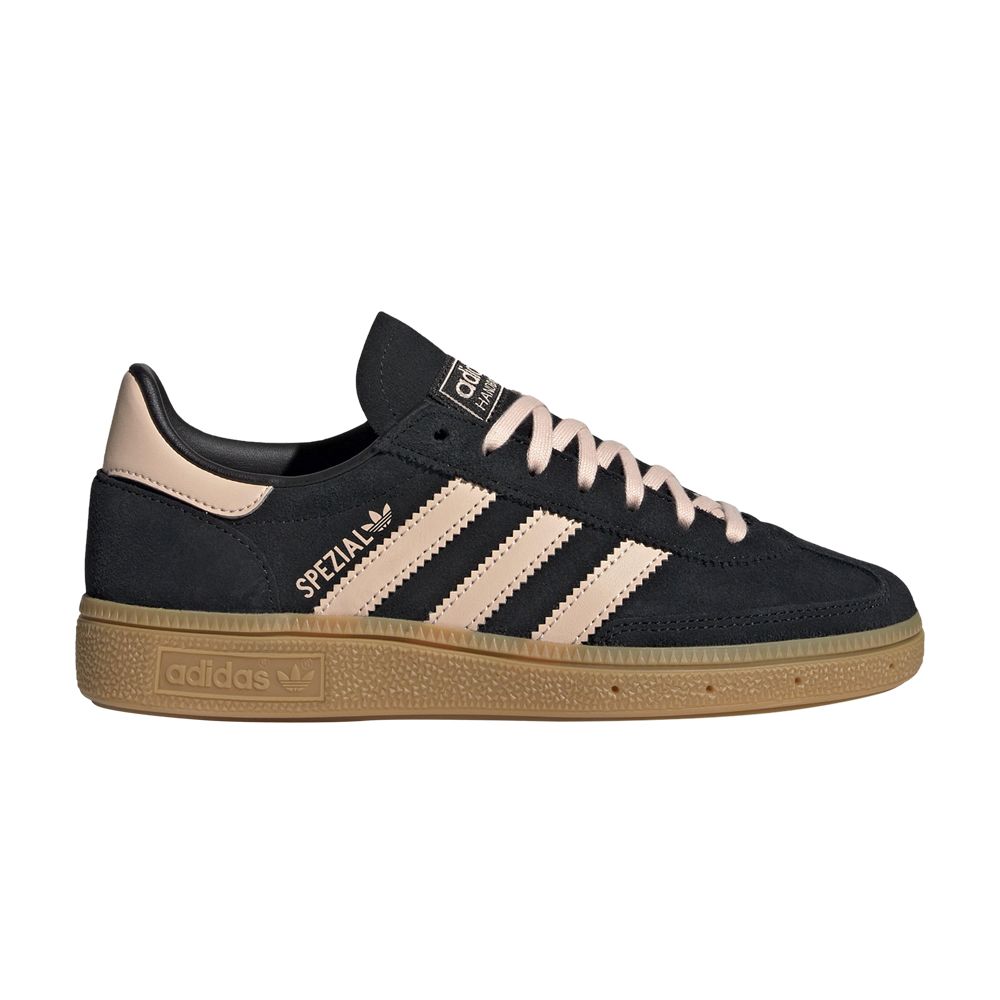 Pre-owned Adidas Originals Adidas Handball Spezial J 'black Powder Coral Gum' | Kid's Size 5.5