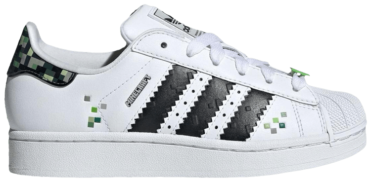 Buy Minecraft x Superstar 2 J 'Creeper' - JQ8749 | GOAT