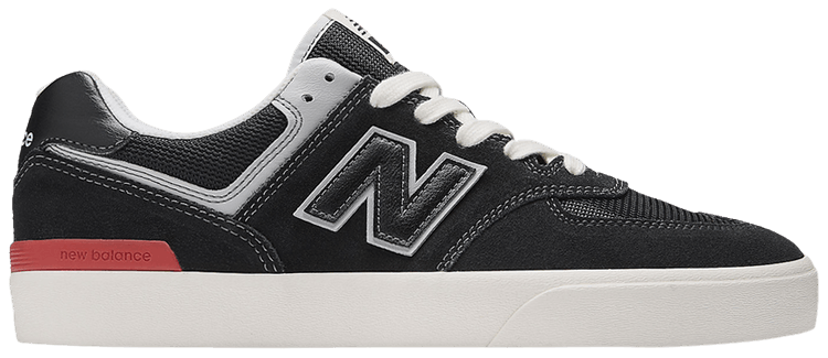 New Balance Numeric 574 Vulc Black White