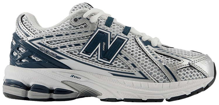 New Balance 1906R Little Kid Silver Metallic Deep Ocean