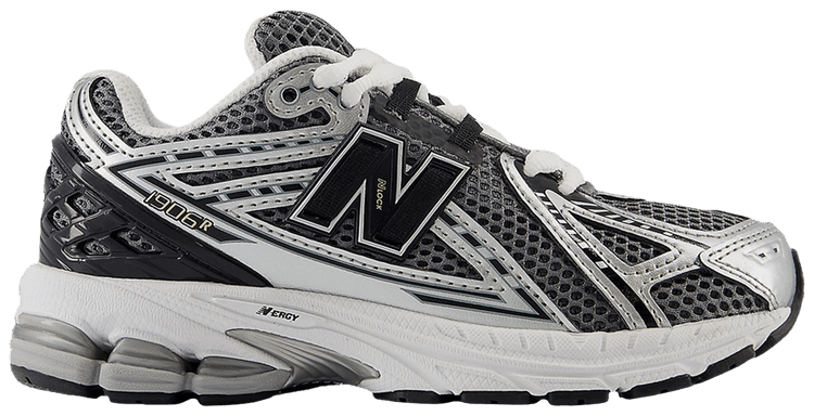 New Balance 1906R Little Kid Silver Grey Black