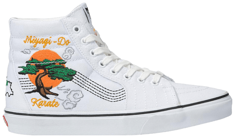 Cobra Kai x Vans Sk8 Hi Miyagi Do