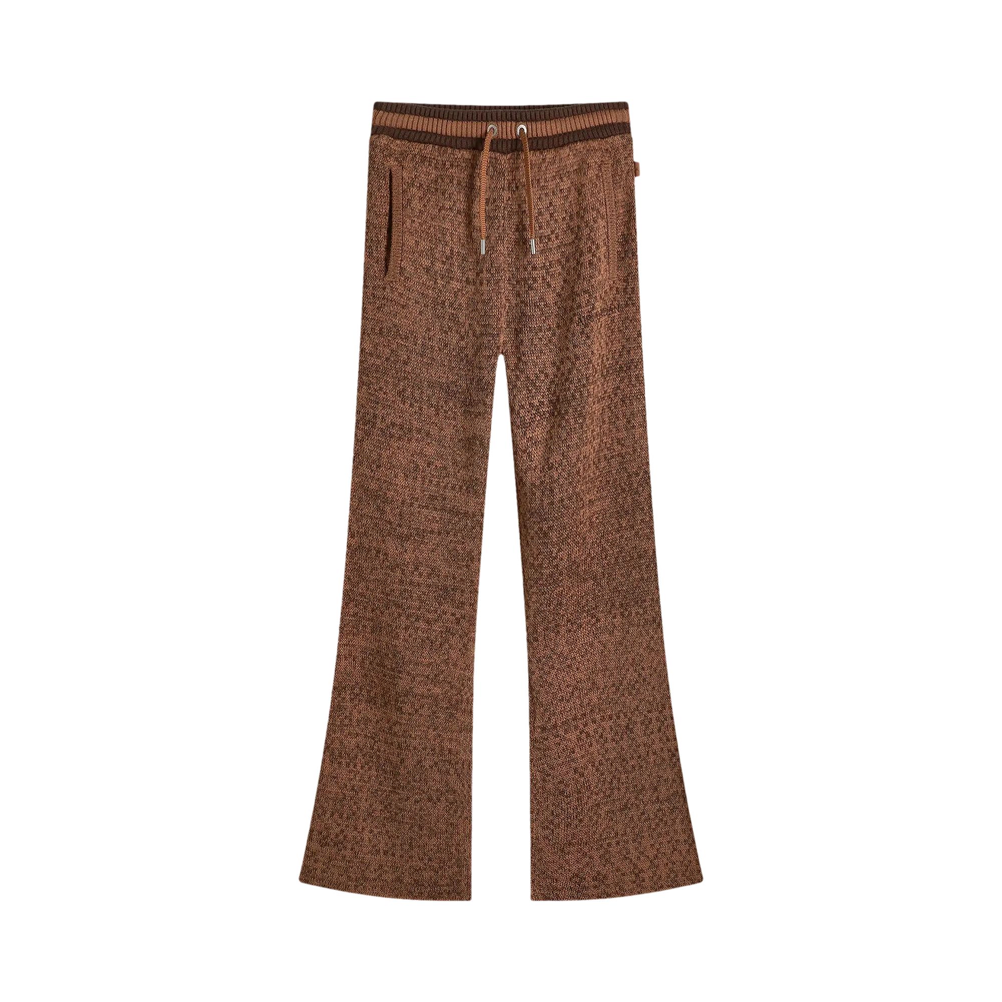 Pre-owned Air Jordan Knit Pants 'archaeo Brown' | Women's Size Xl