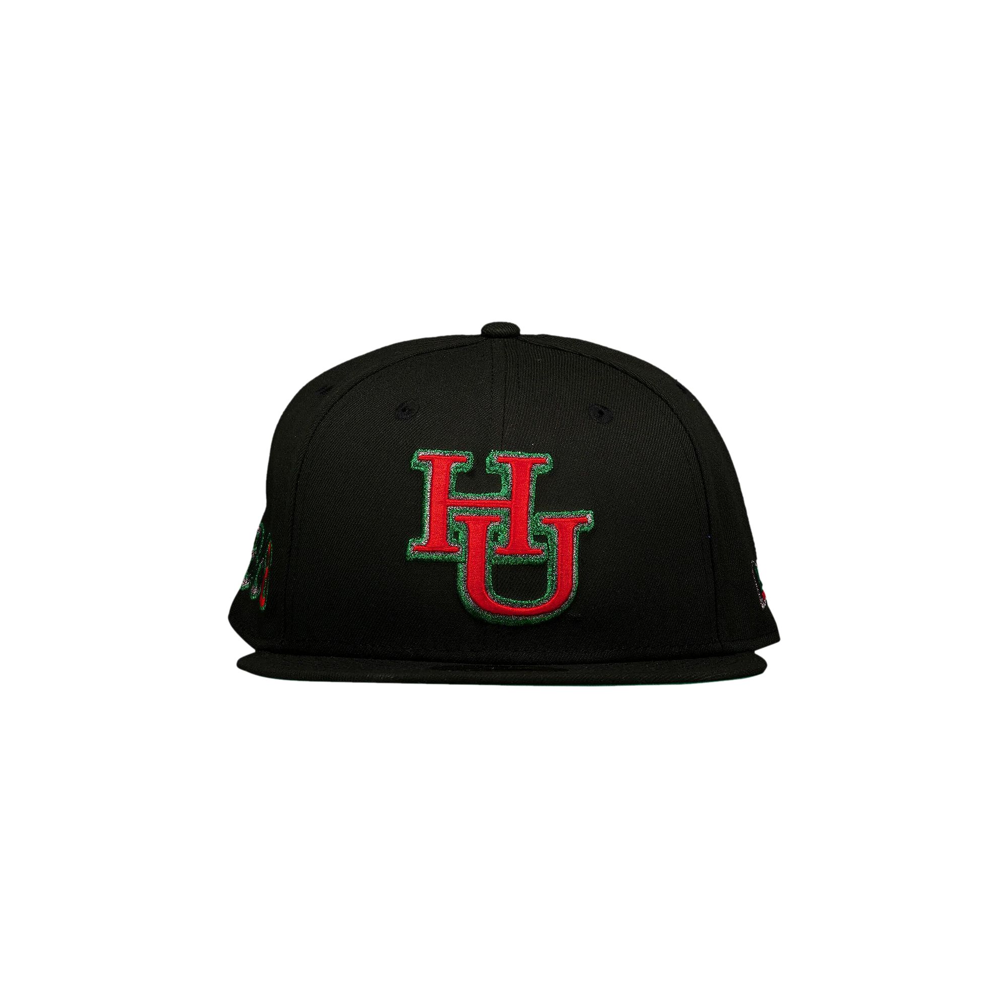 Pre-owned New Era Dj Mars X Hbcu 5950 Fitted Hampton Cap 'black' | Men's Size 7.75