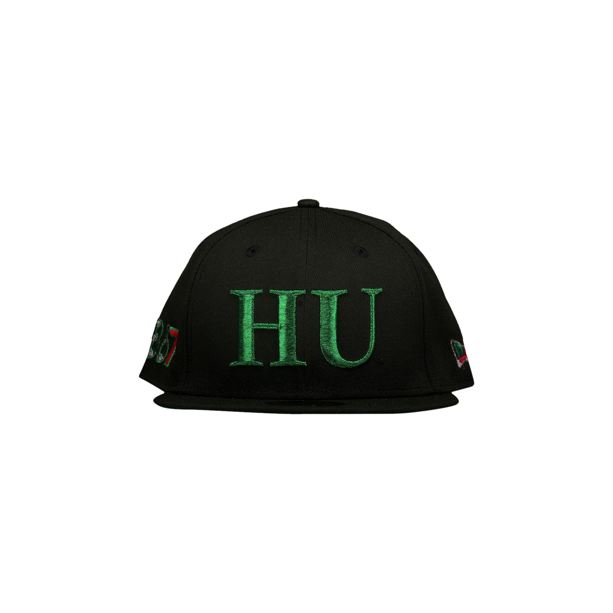 Pre-owned New Era Dj Mars X Hbcu 5950 Fitted Howard Cap 'black' | Men's Size 7.875