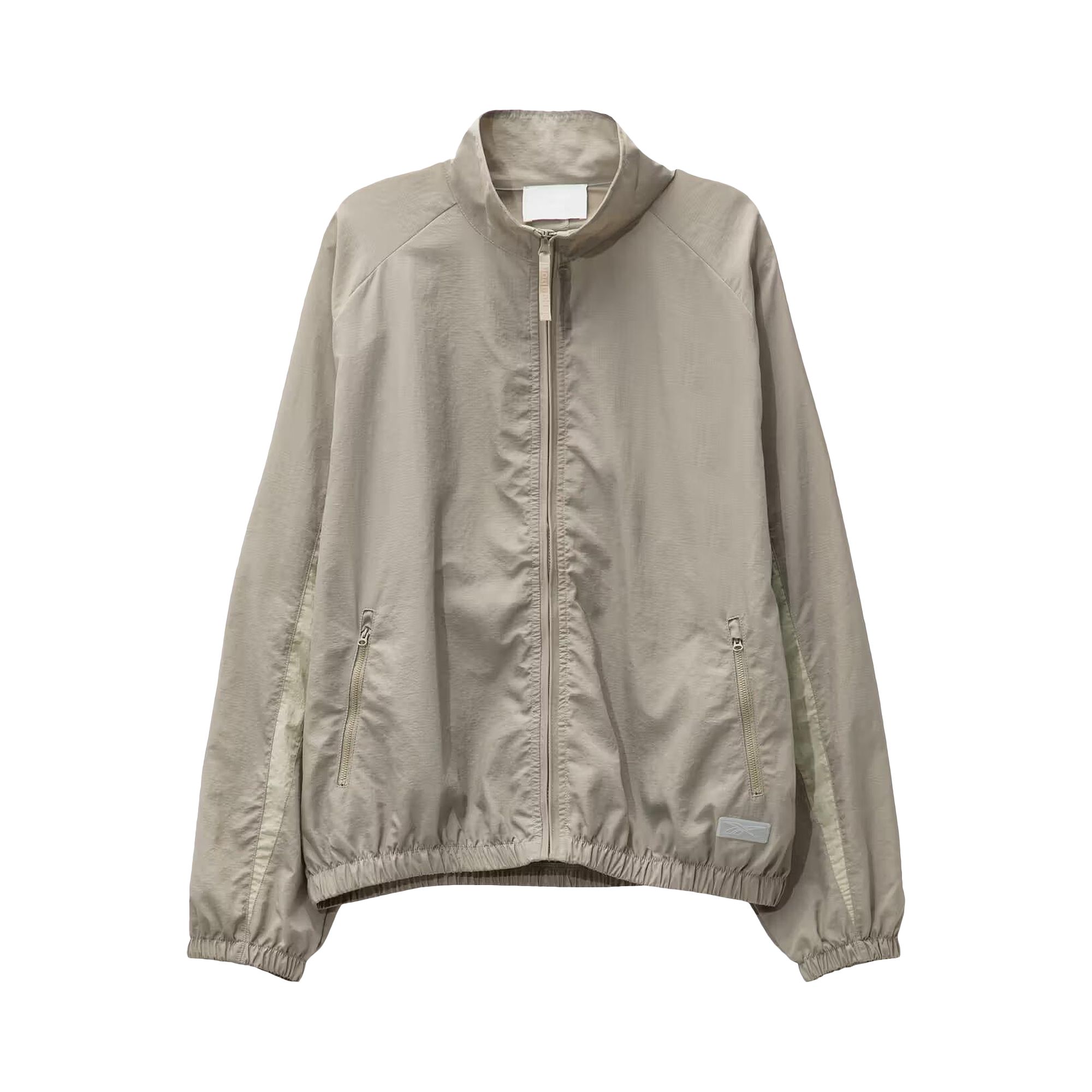 Pre-owned Reebok Ripstop Track Jacket 'beige/ivory' | Tan | Men's Size S In Brown