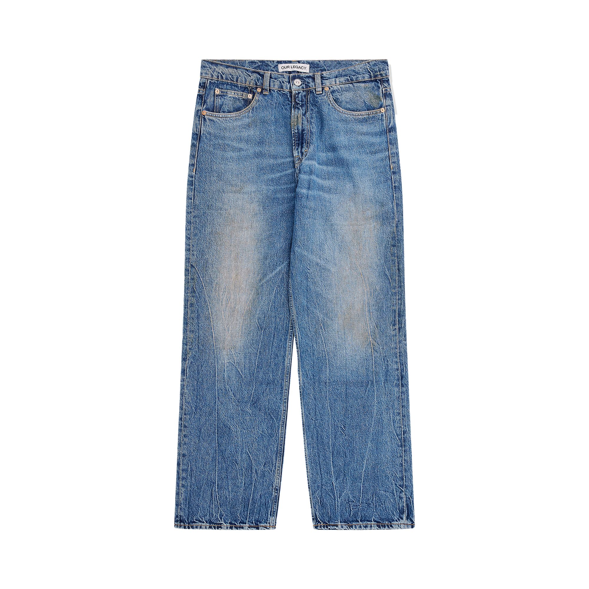 Pre-owned Our Legacy Third Cut Jean 'blue' | Men's Size 34