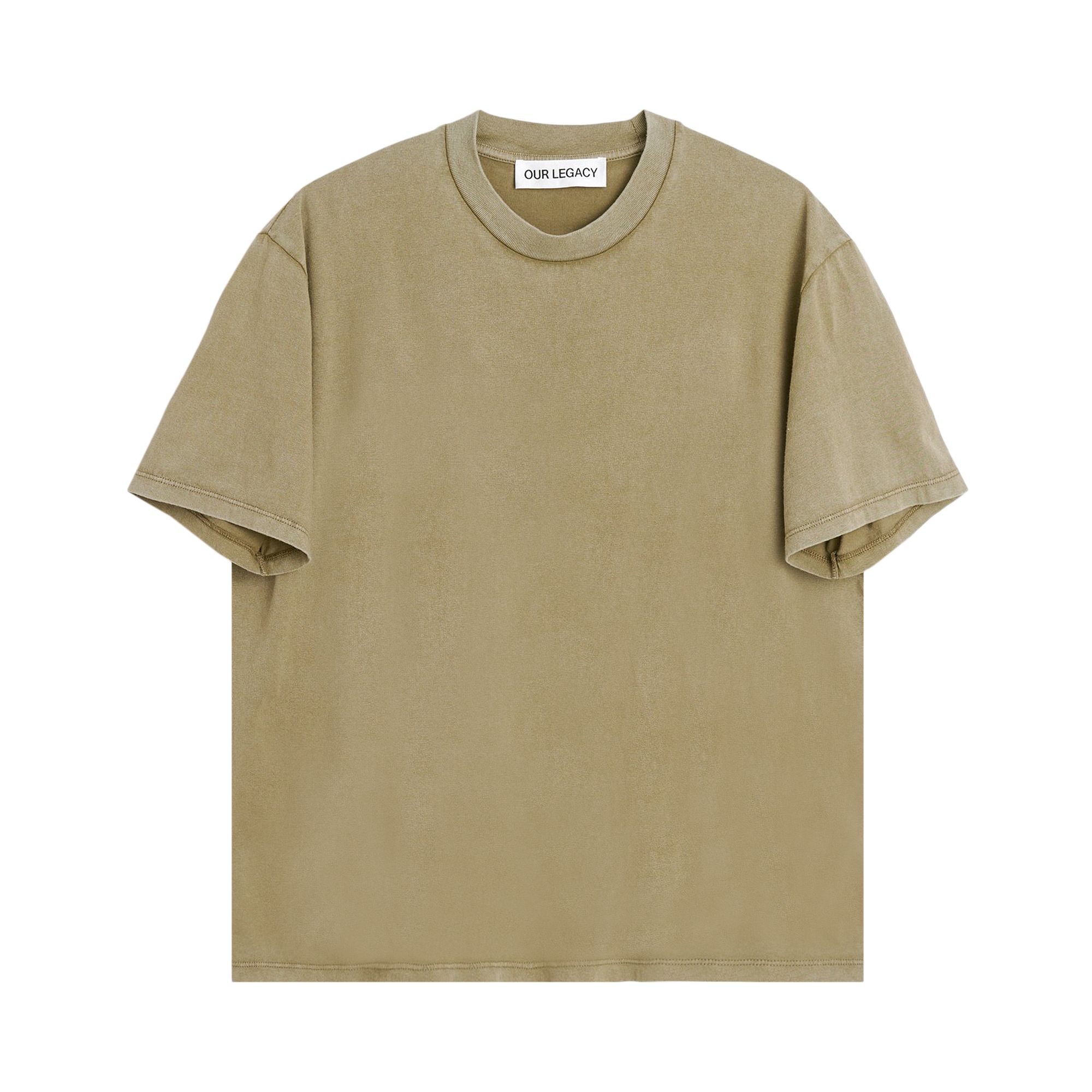 Pre-owned Our Legacy Box T-shirt 'cavalry Olive' | Green | Men's Size 52