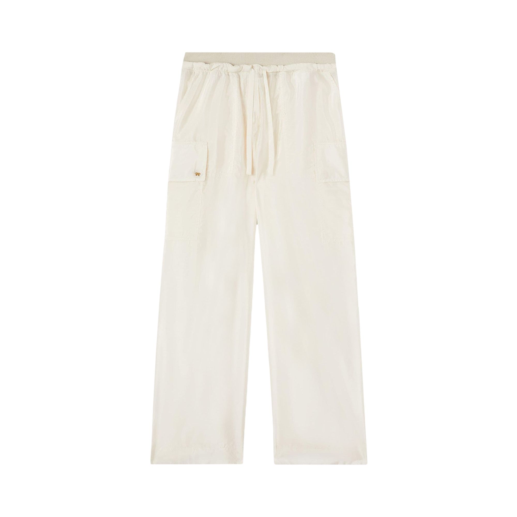Pre-owned Palm Angels Parachute Pants 'white' | Women's Size 40