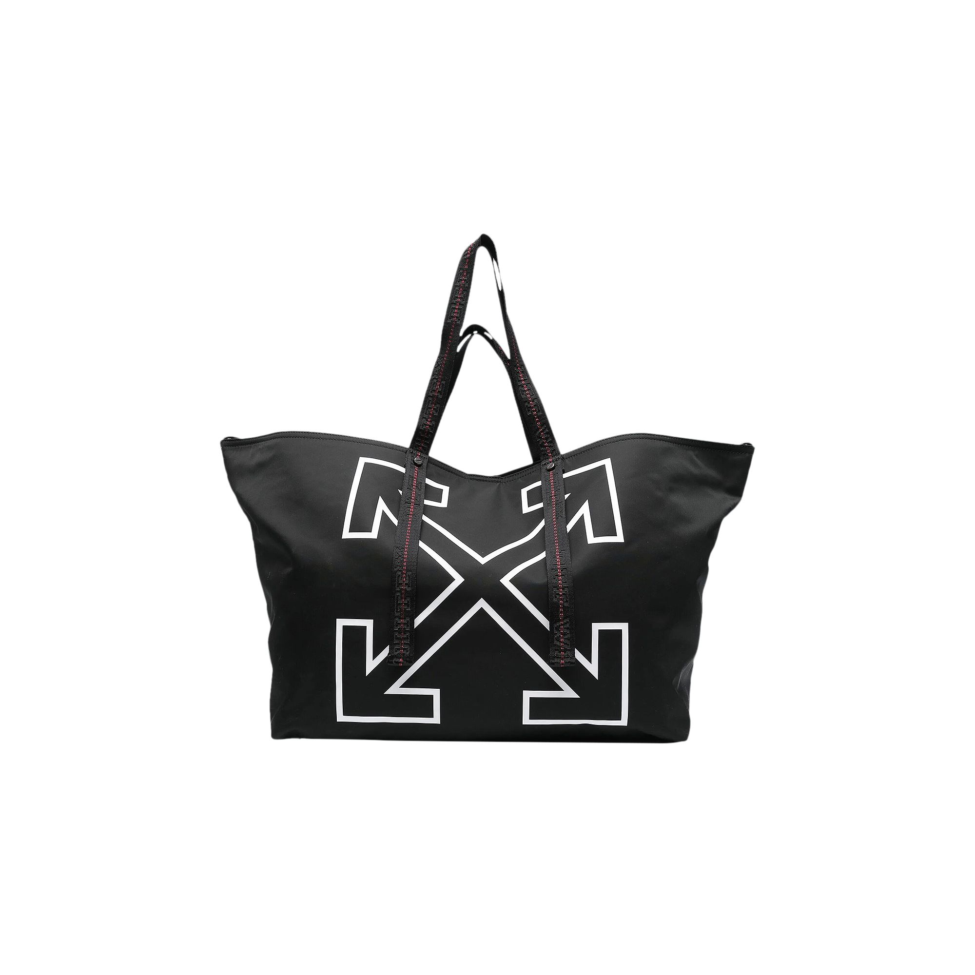 Pre-owned Off-white Large Heritage Day Off Tote Bag 'black' | Men's Size Onesize