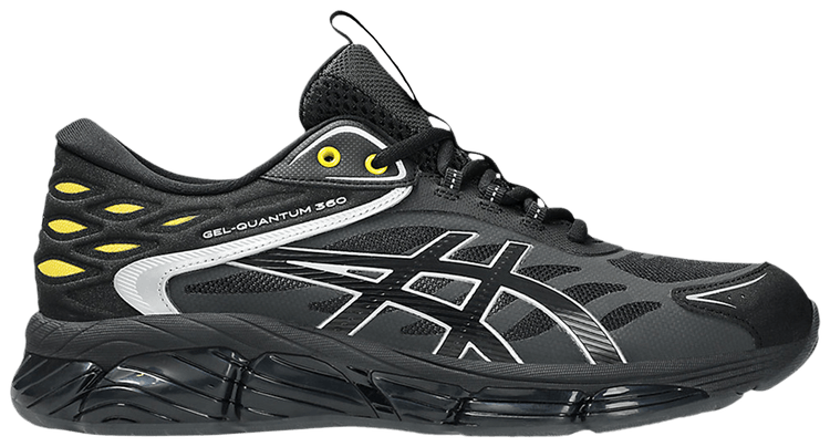 Asics Gel Quantum 360 8 Recon Black Graphite Yellow