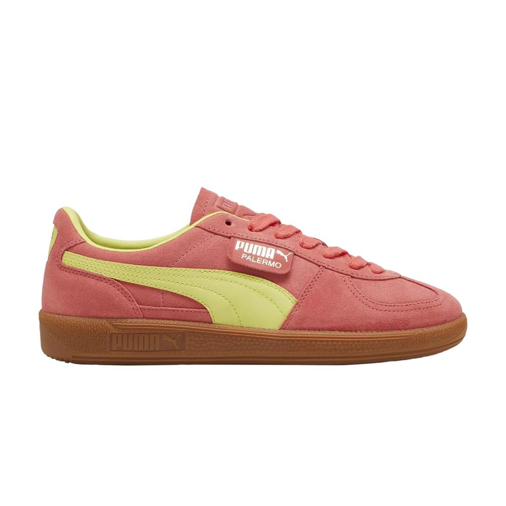 Puma Wmns Palermo 'Salmon Lime Sheen' | Pink | Women's Size 5.5 - 397643-22