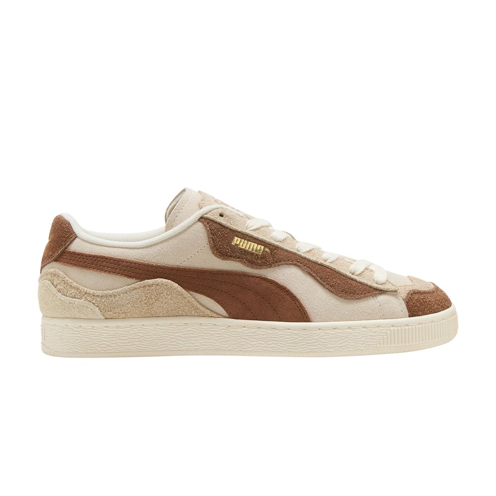 Puma Suede 'Trippy - Alpine Snow Haute Coffee' | Cream | Men's Size 9.5 - 398656-02