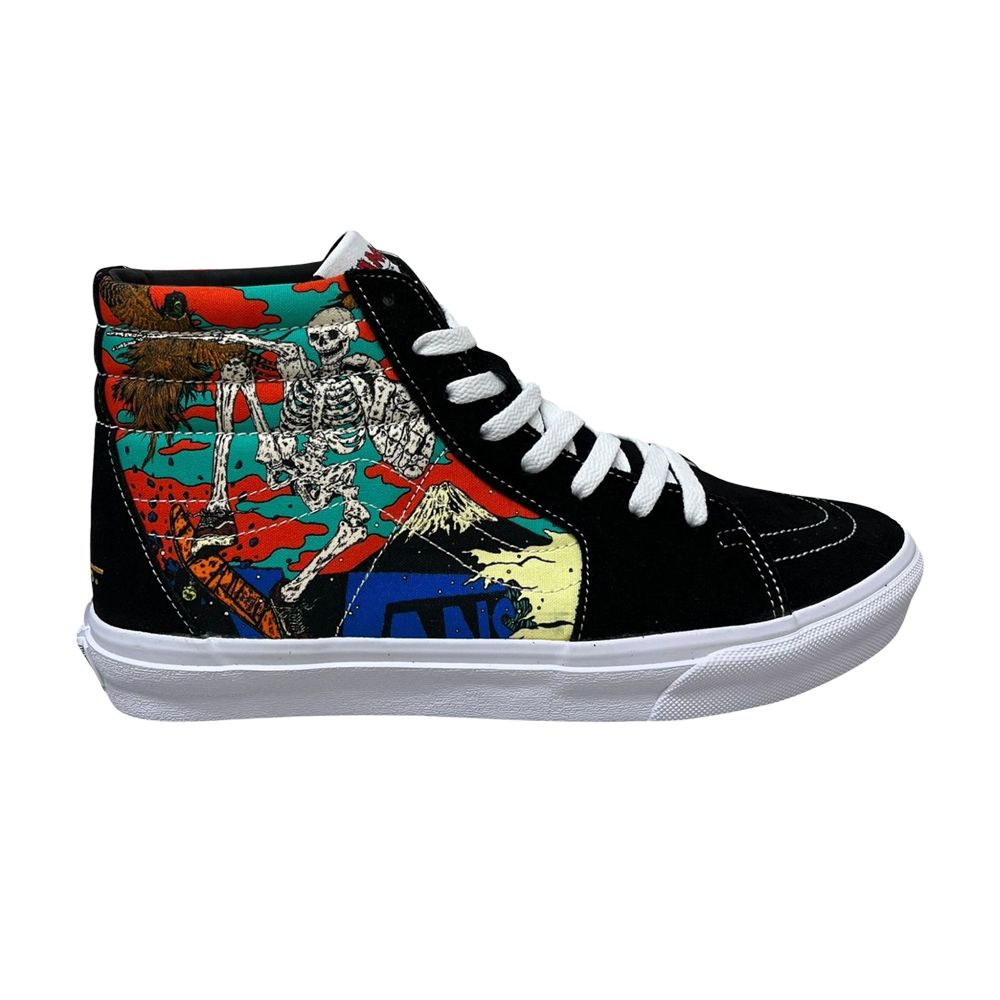 Vans Hirotton x V38CF Sk8-Hi 'Harajuku Tokyo' | Black | Men's Size 10 - 657985-0001