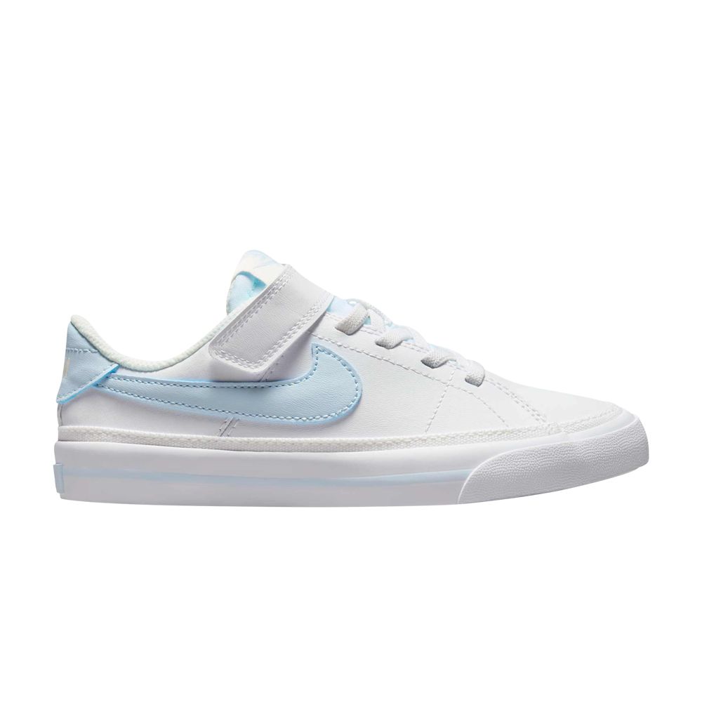 Nike Court Legacy PS 'White Blue Tint' | Kid's Size 3 - DA5381-129