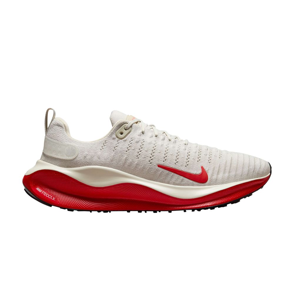Nike ReactX Infinity Run 4 'Light Orewood Brown University Red' | Cream | Men's Size 11 - DR2665-108