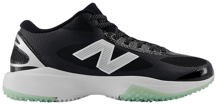 New Balance FreezeLX v5 Turf Black White Silver Metallic